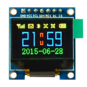 HR0163	0.95 Inch 7pin Full Color 65K Color SSD1331 SPI OLED Display 